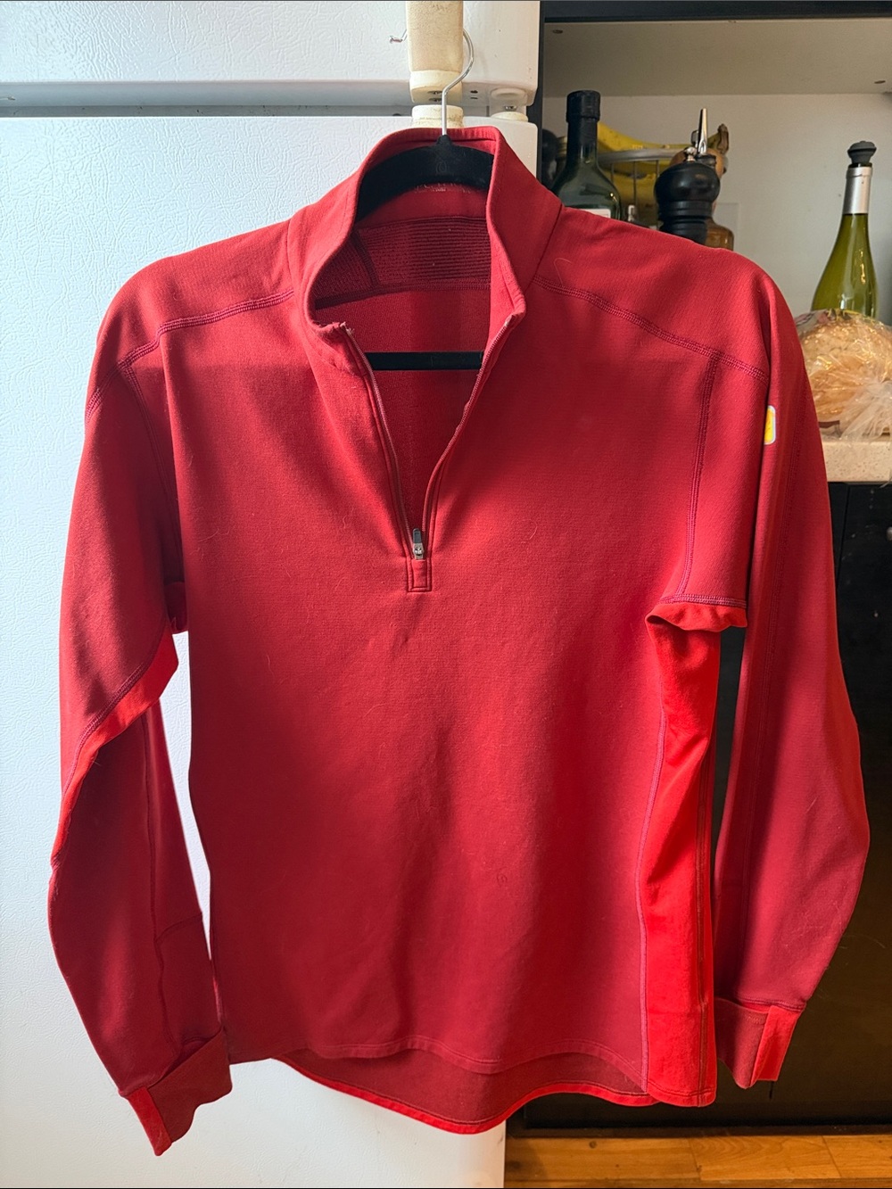 Arc'teryx Red Half-Zip Men's Sweater